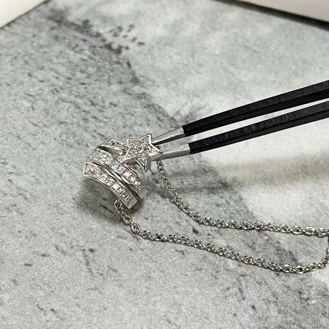 Chanel Etoile Filante Comete Necklace - Best Replica Jewelry™
