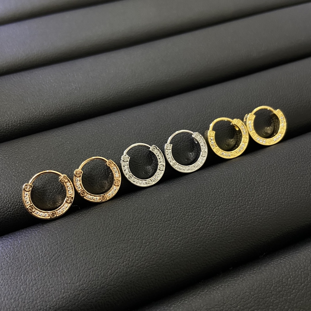 Cartier LEVE LOVE Single Hoop Earrings - Best Replica Jewelry™