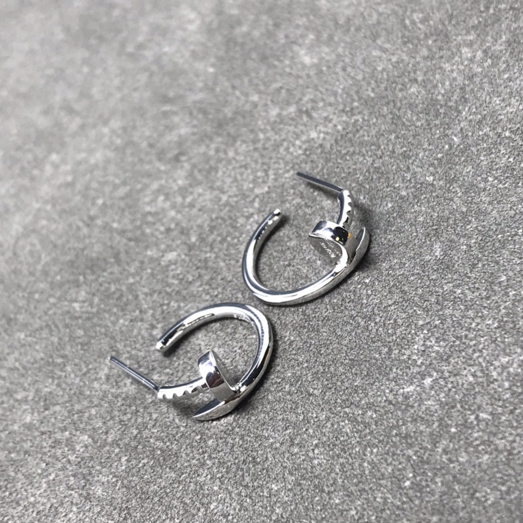 Cartier Juste un Clou Hoop Earrings, Small Model - Best Replica Jewelry™