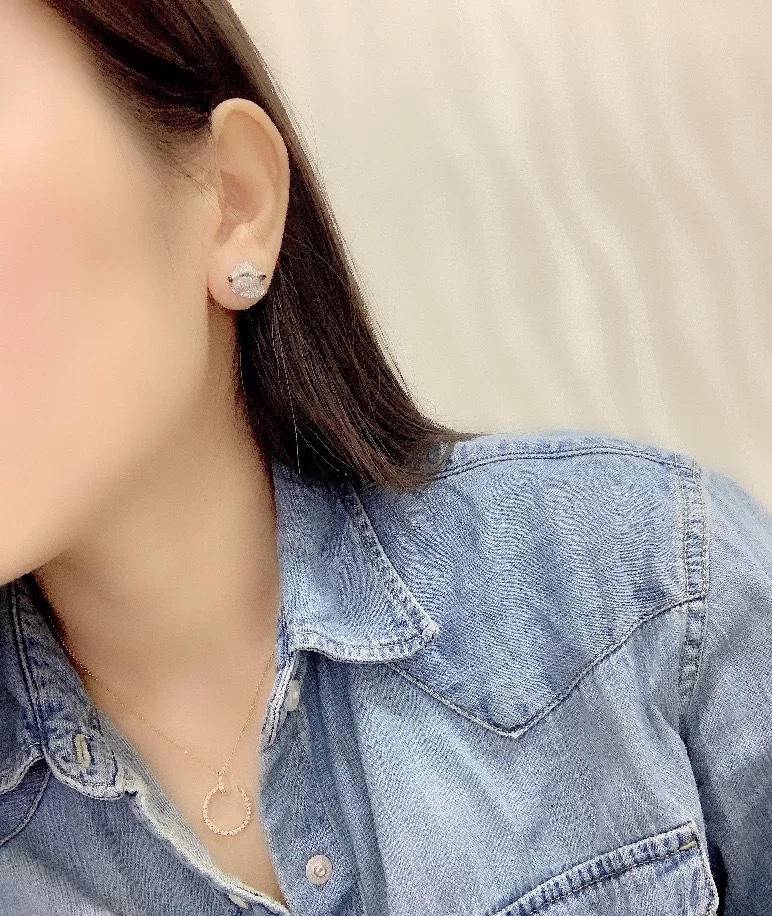 Cartier Full Paved Diamond Leopard Stud Earrings - Best Replica Jewelry™