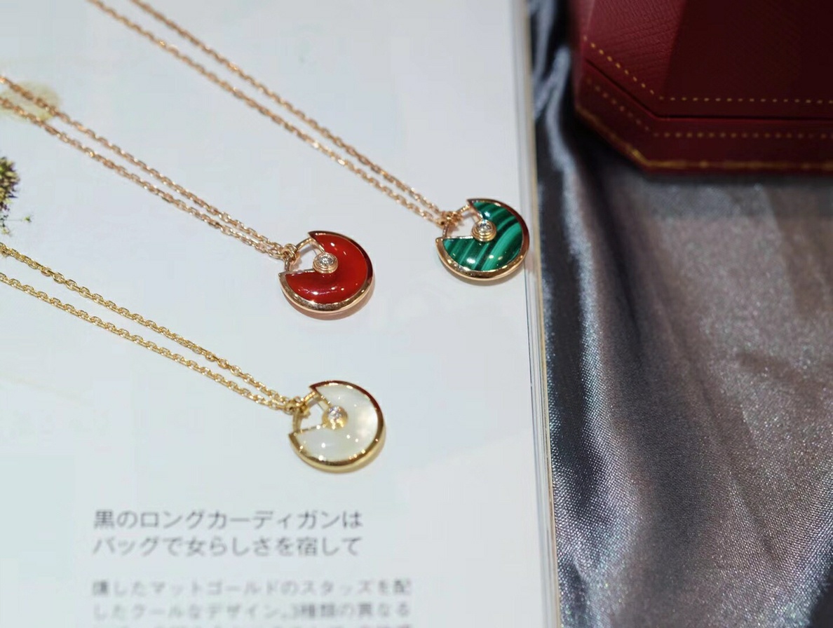 Cartier Amulette de Necklace Earring Bracelet - Best Replica Jewelry™