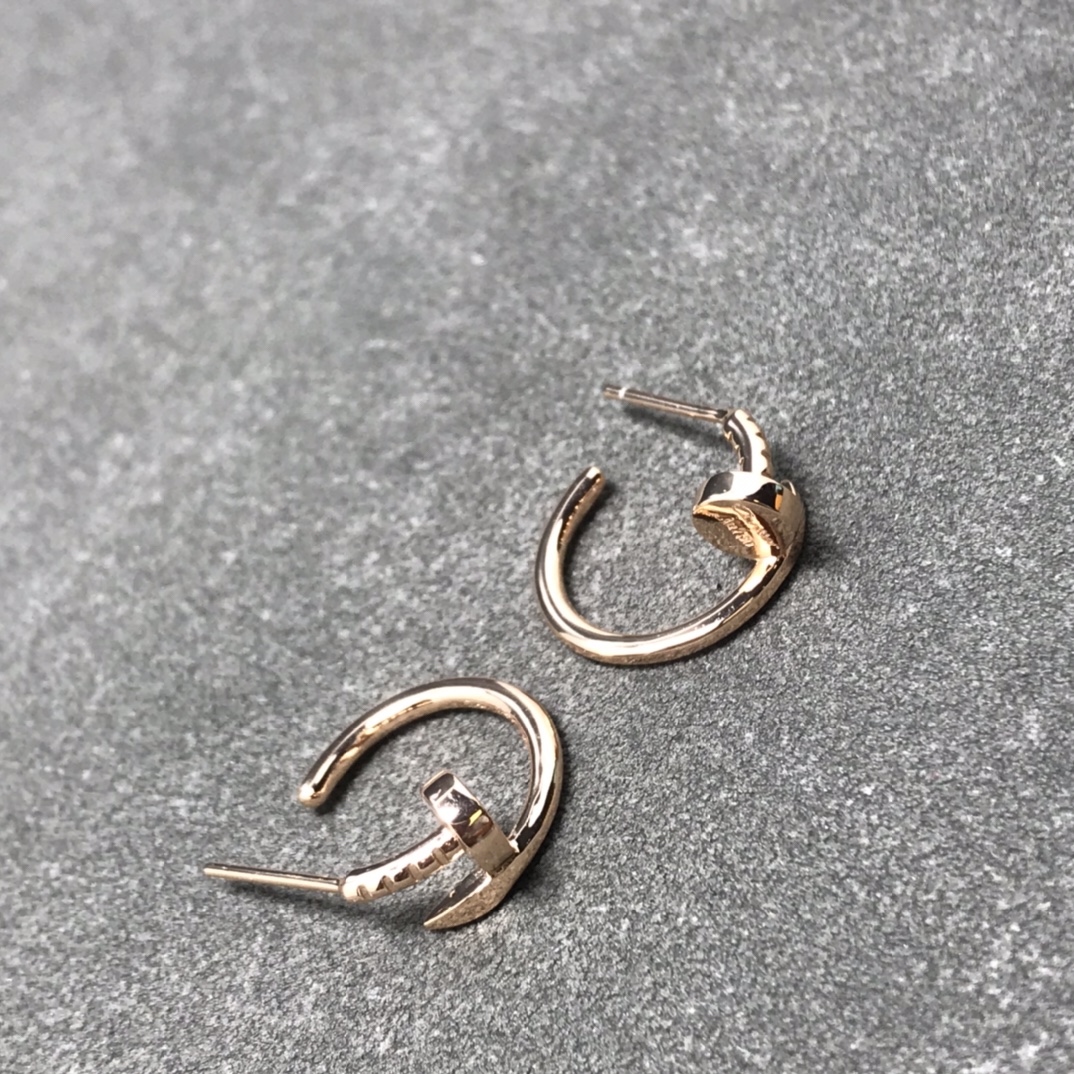 Cartier Juste un Clou Hoop Earrings, Small Model - Best Replica Jewelry™