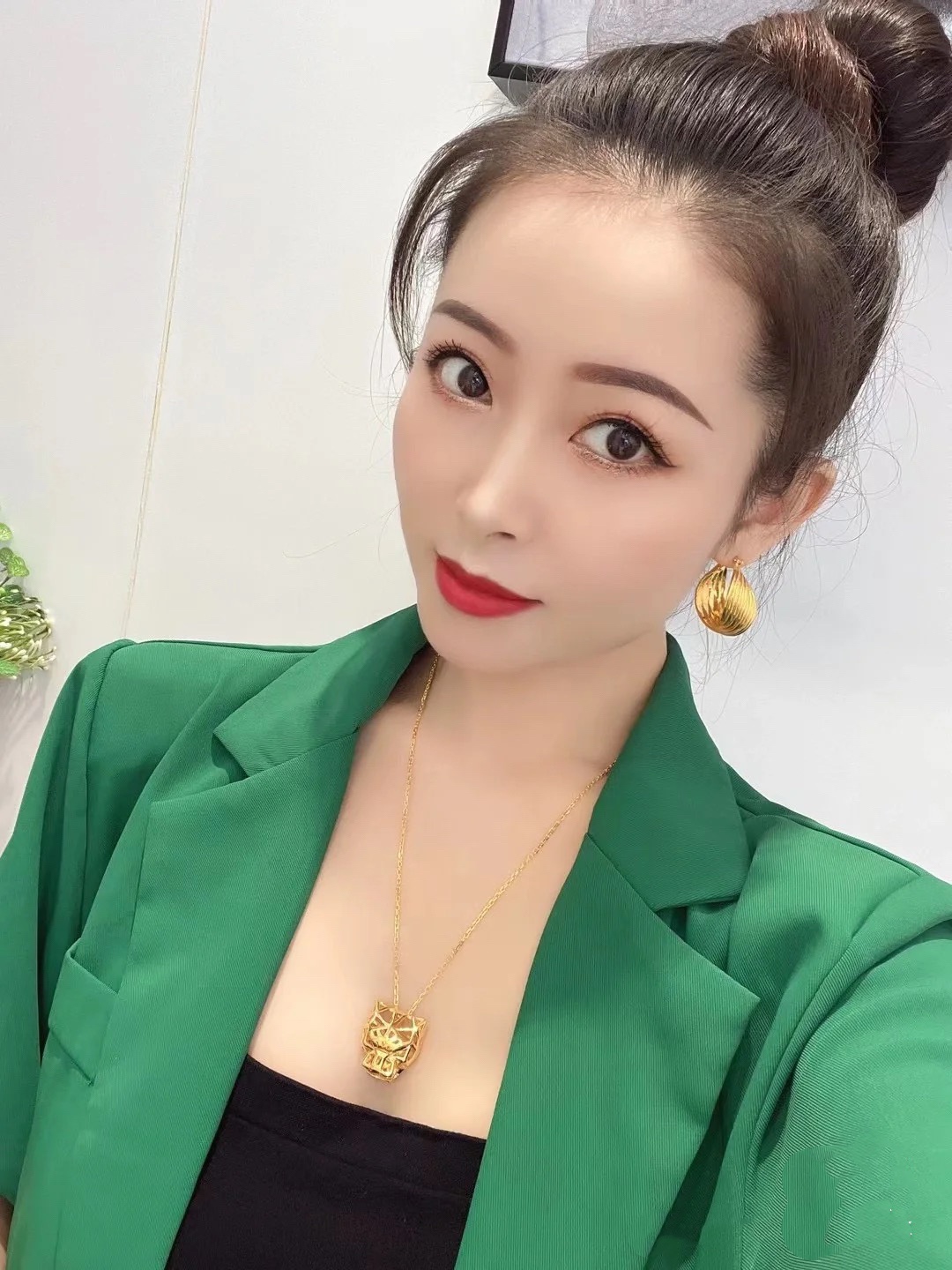 Cartier Leopard Panthère de Pendant Necklace - Best Replica Jewelry™