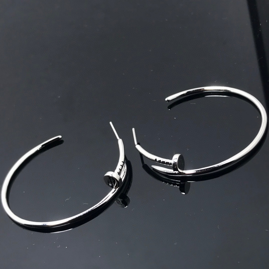 Cartier Juste un Clou Hoop Earrings, Large Model - Best Replica Jewelry™