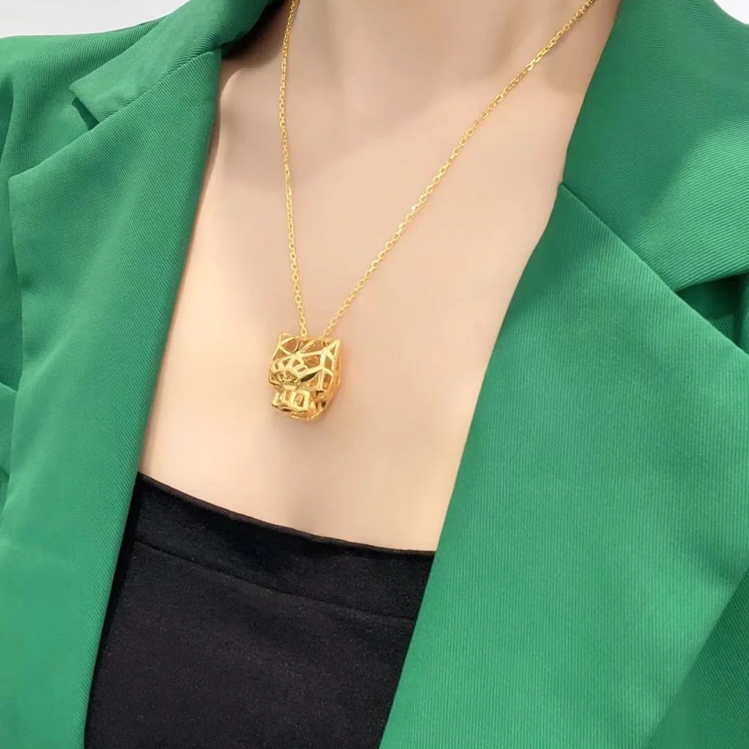 Cartier Leopard Panthère de Pendant Necklace - Best Replica Jewelry™