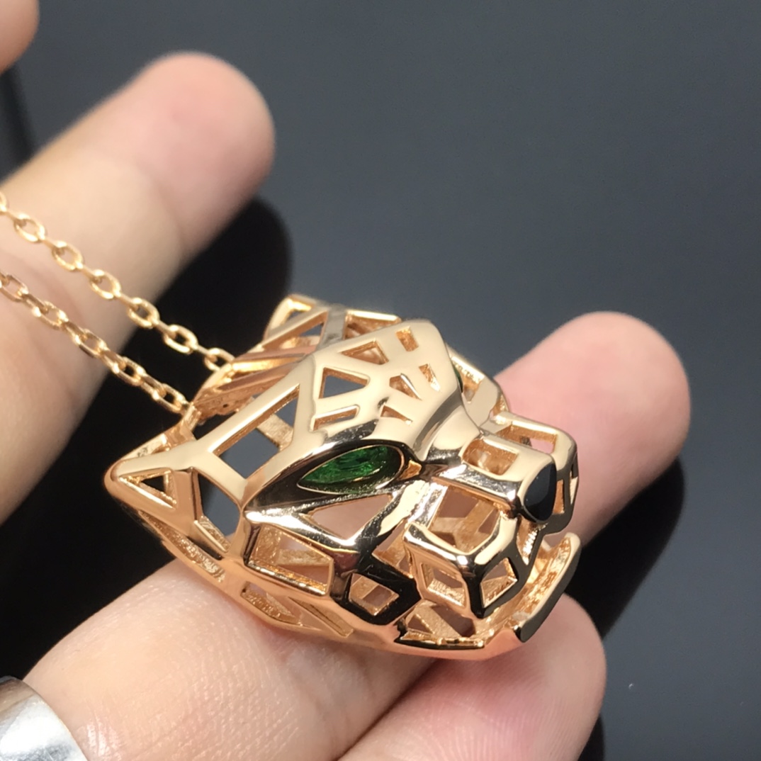 Cartier Leopard Panthère de Pendant Necklace - Best Replica Jewelry™