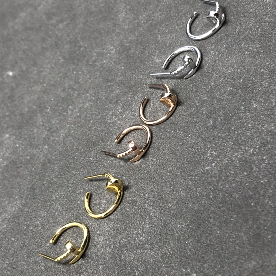 Cartier Juste un Clou Hoop Earrings, Small Model - Best Replica Jewelry™