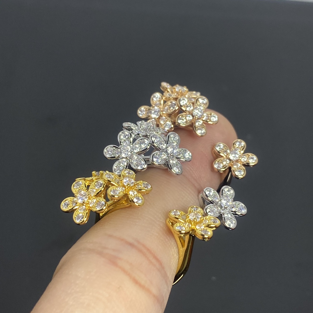 VCA Socrate Between the Finger Ring - Best Replica Jewelry™