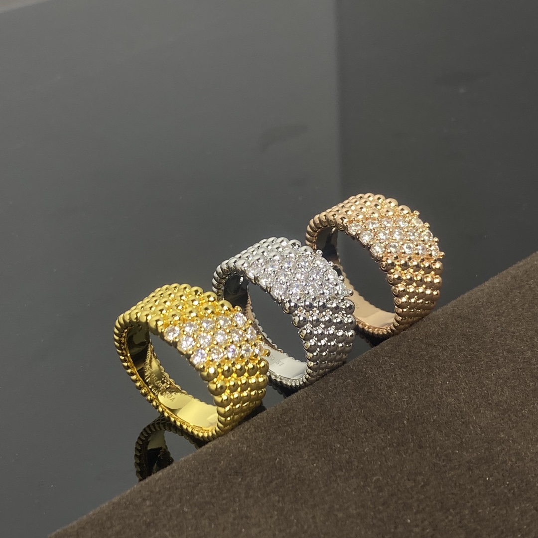 VCA Perlee Diamond Ring - Best Replica Jewelry™