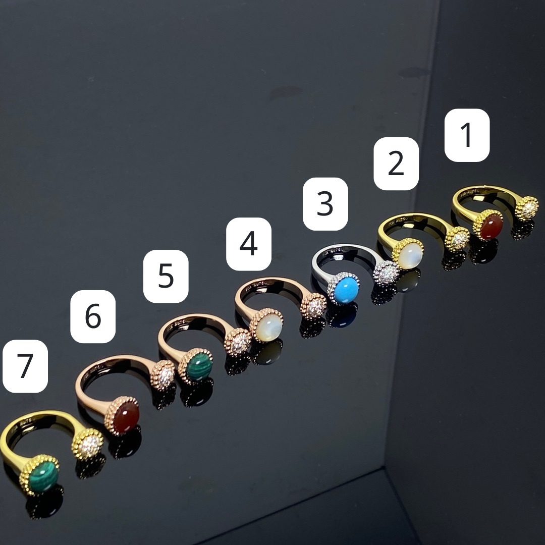 VCA Peree Couleurs Between the Finger Ring - Best Replica Jewelry™