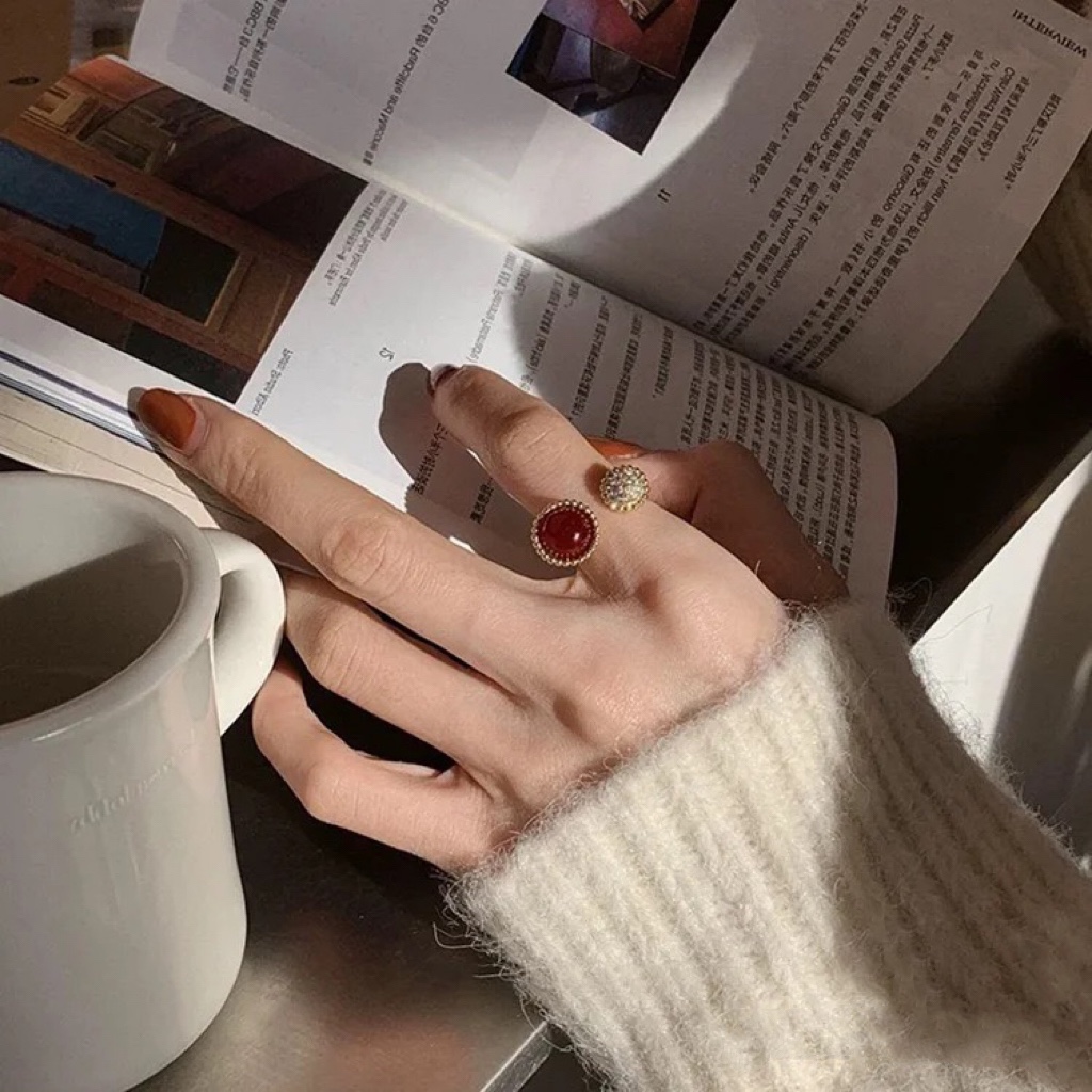 VCA Perlee Couleurs Between the Finger Ring - Best Replica Jewelry™