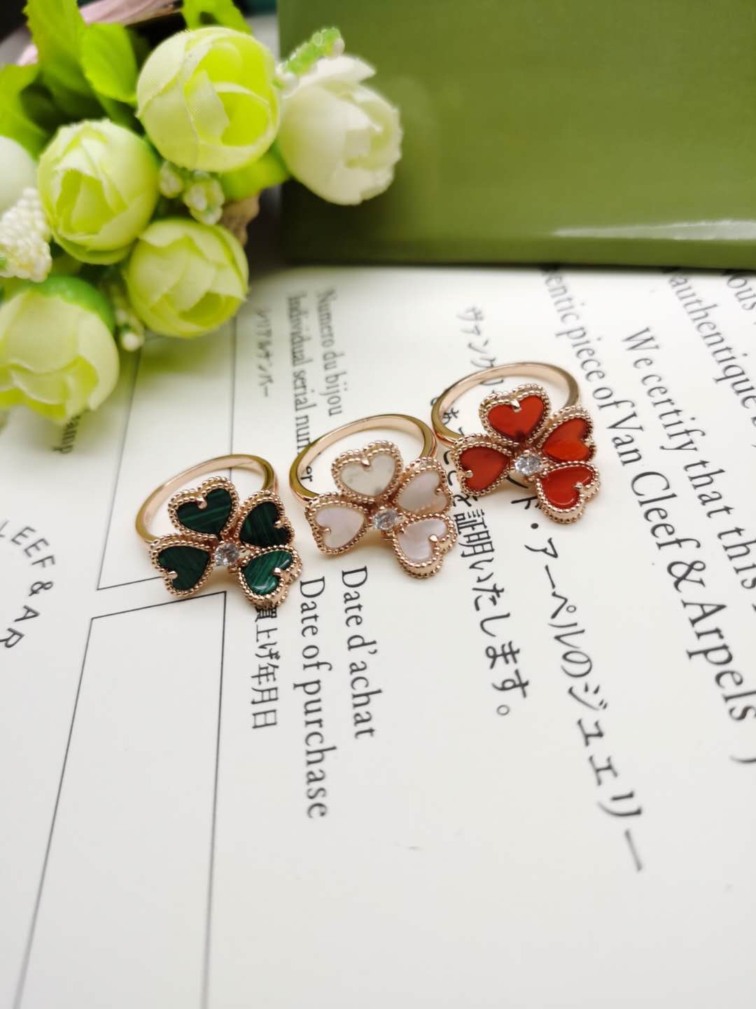 VCA Sweet Heart Ring - Best Replica Jewelry™