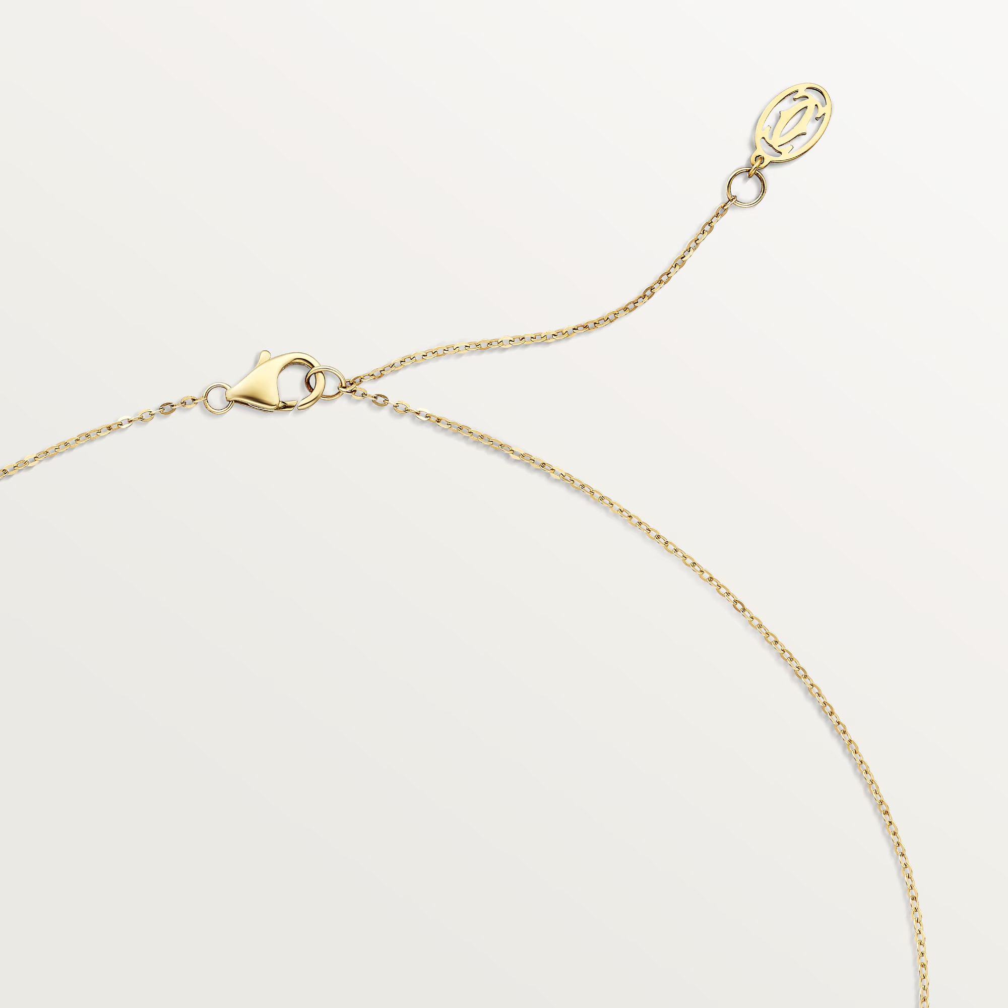 Cartier Full Diamond Paved Trinity Pendant Necklace - Best Replica Jewelry™