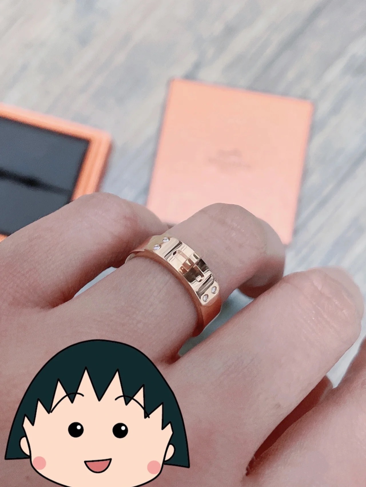 Hermes Rose Gold Kerry Ring - Best Replica Jewelry™