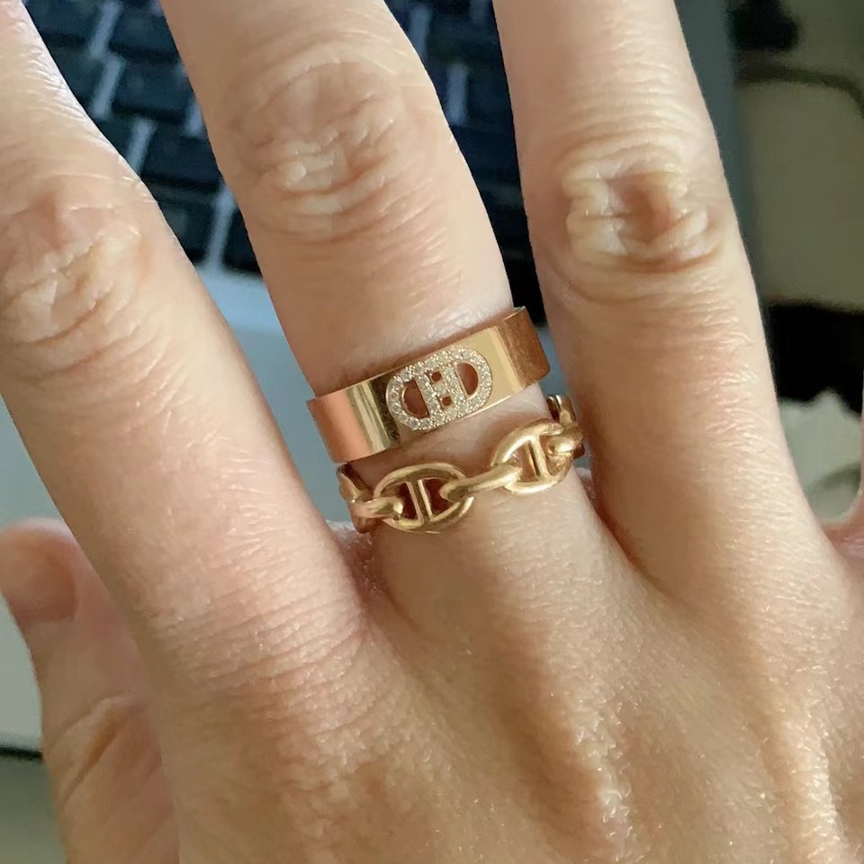 Hermes H d'ancre Ring - Best Replica Jewelry™