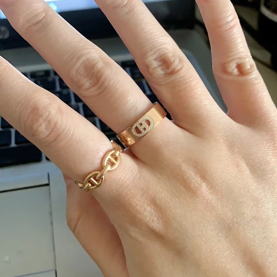 Hermes H d'ancre Ring - Best Replica Jewelry™