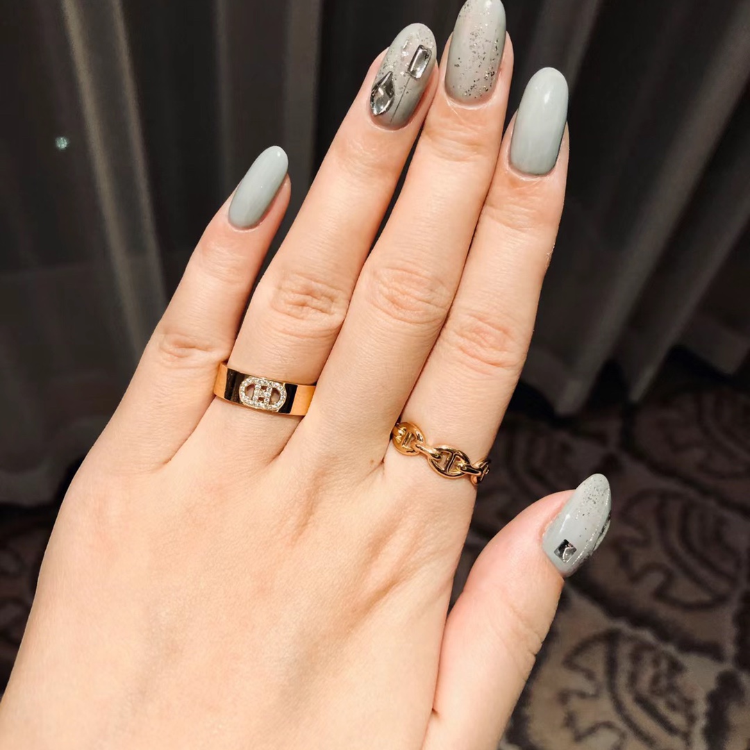 Hermes H d'ancre Ring - Best Replica Jewelry™