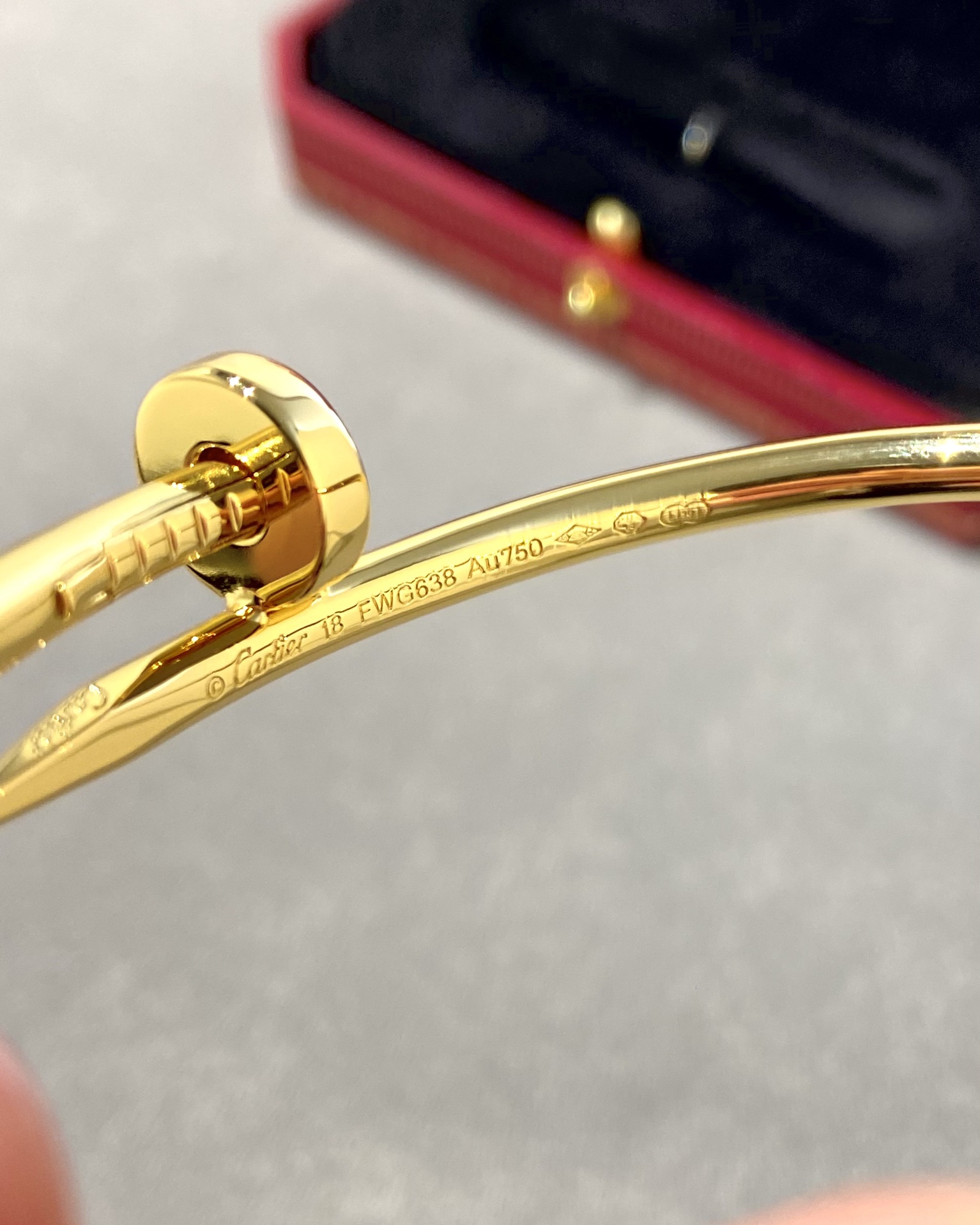 Cartier Smooth Juste un Clou Nail Bracelet - Best Replica Jewelry™