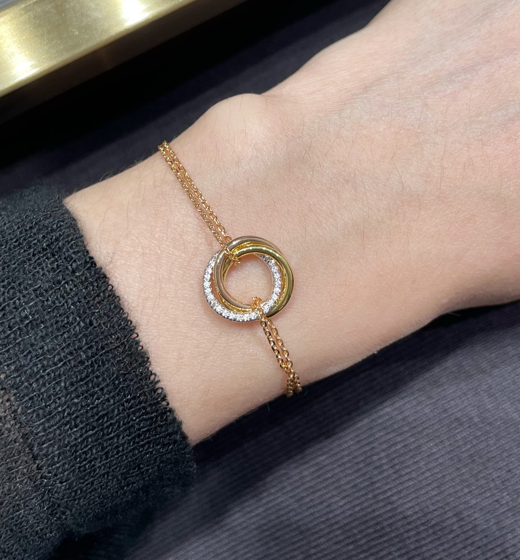 Cartier Trinity Chain Bracelet
