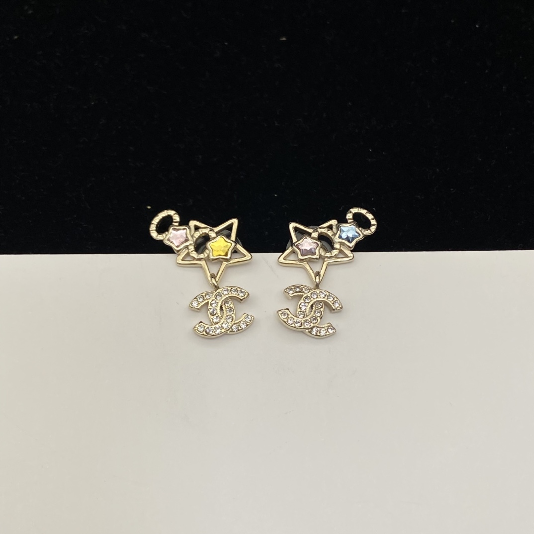 Chanel Dreamy Star Earrings Necklace - Best Replica Jewelry™