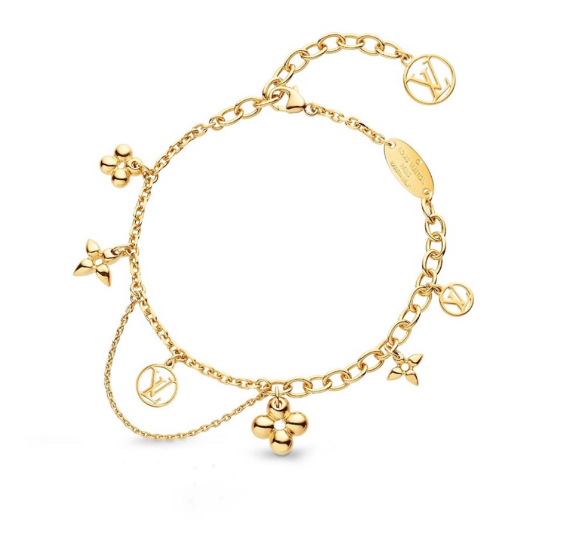 Louis Vuitton Chain with Charms Bracelet - Best Replica Jewelry™