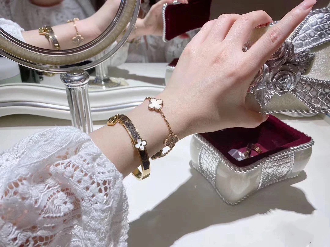 Louis Vuitton Leather Bangle Bracelet - Best Replica Jewelry™