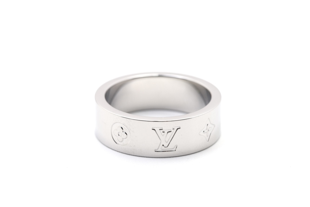Louis Vuitton Men's Wide Band Ring - Best Replica Jewelry™