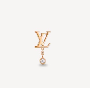Louis Vuitton LV Monogram Stud Earrings - Best Replica Jewelry™