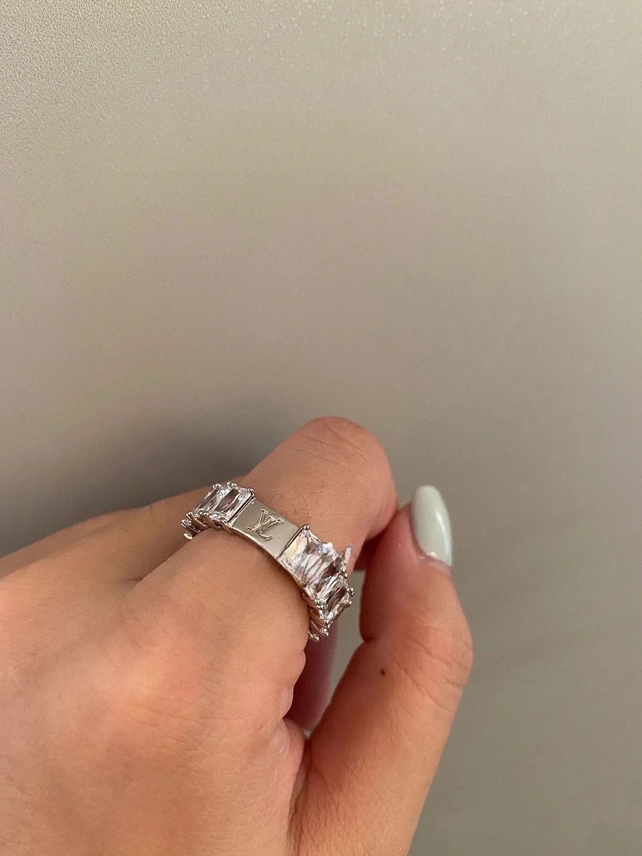 Louis Vuitton Cube Diamond Ring - Best Replica Jewelry™