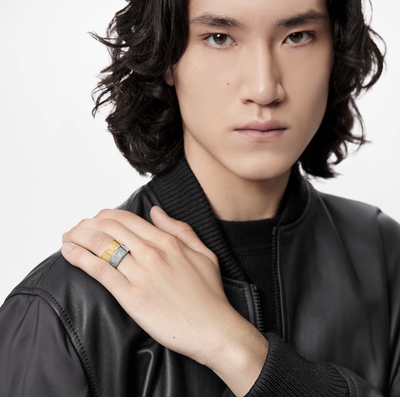 Louis Vuitton Men's Wide Band Ring - Best Replica Jewelry™