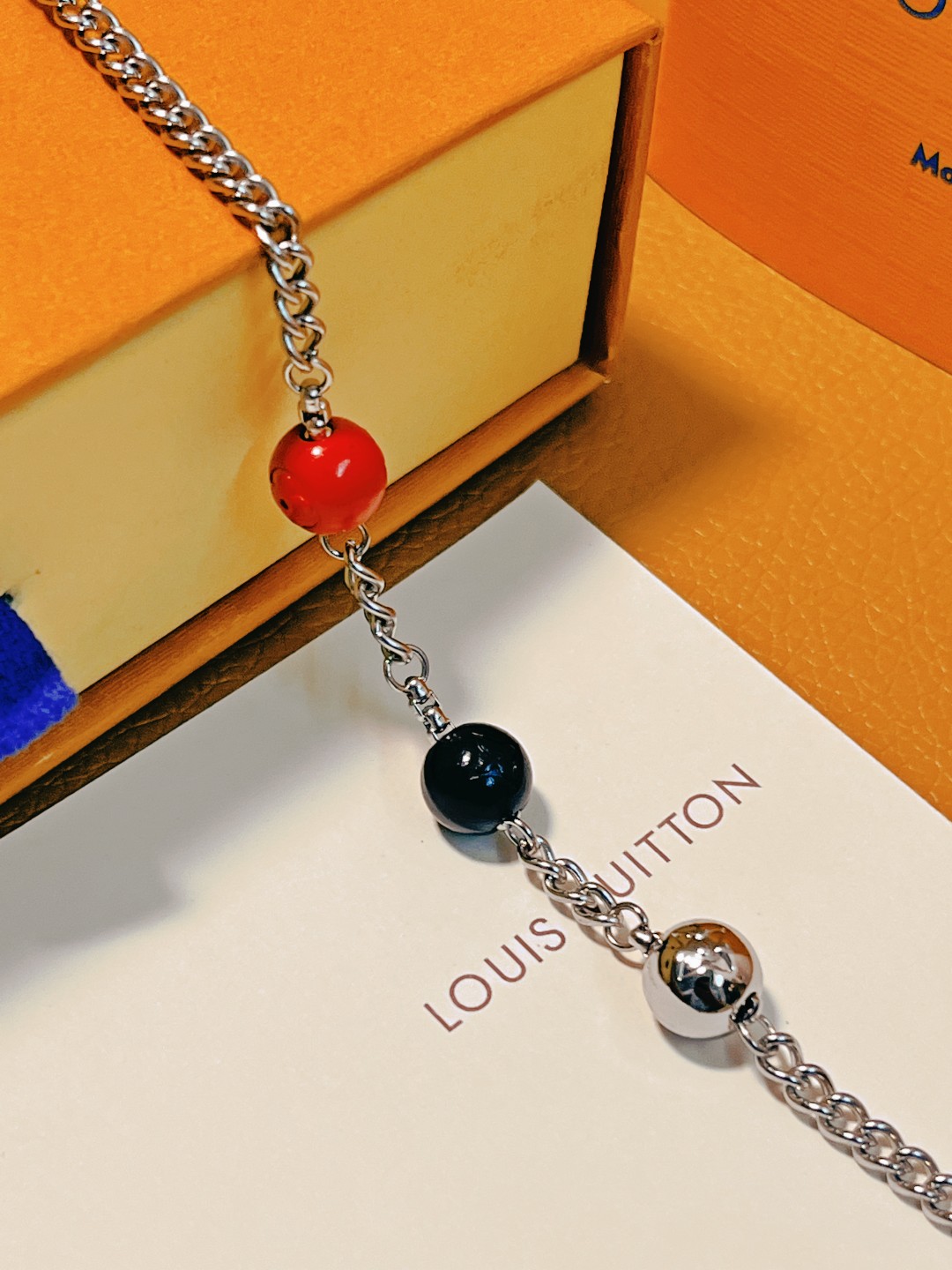 Louis Vuitton LV x YK Monogram Mens Necklace - Best Replica Jewelry™