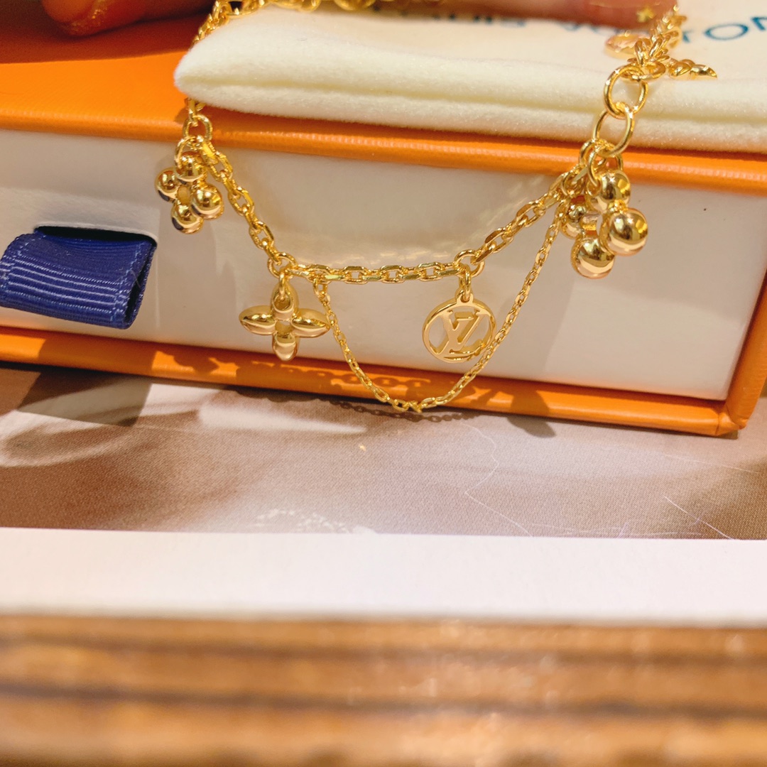Louis Vuitton Chain with Charms Bracelet - Best Replica Jewelry™
