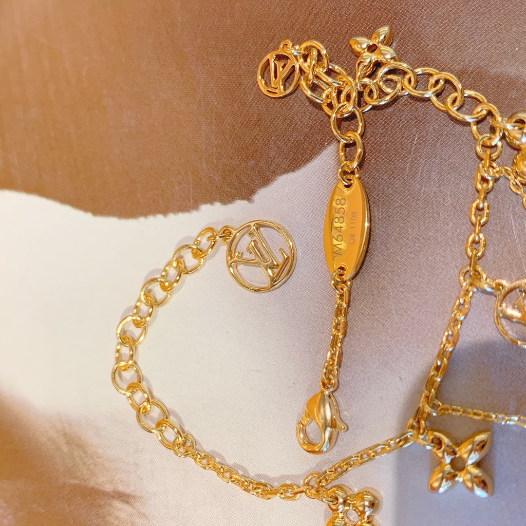 Louis Vuitton Chain with Charms Bracelet - Best Replica Jewelry™