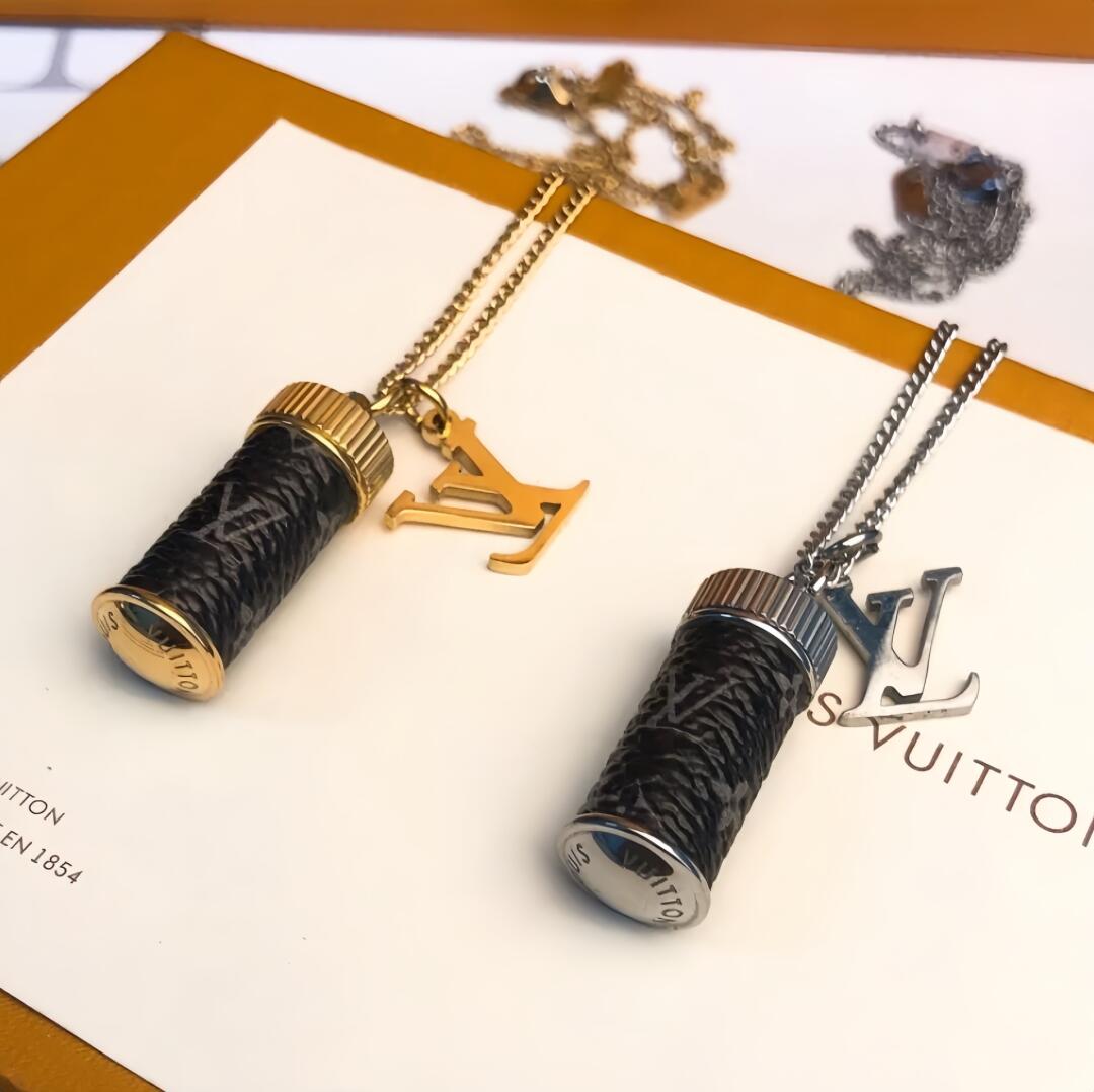 Louis Vuitton Perfume Bottle Necklace - Best Replica Jewelry™