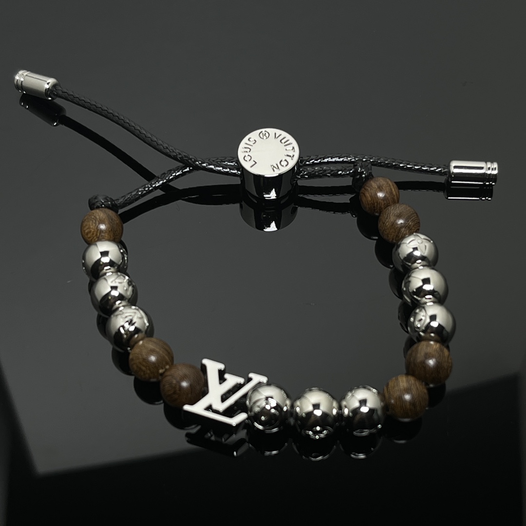 Louis Vuitton Men's LV Surfin' Beads Bracelet - Best Replica Jewelry™