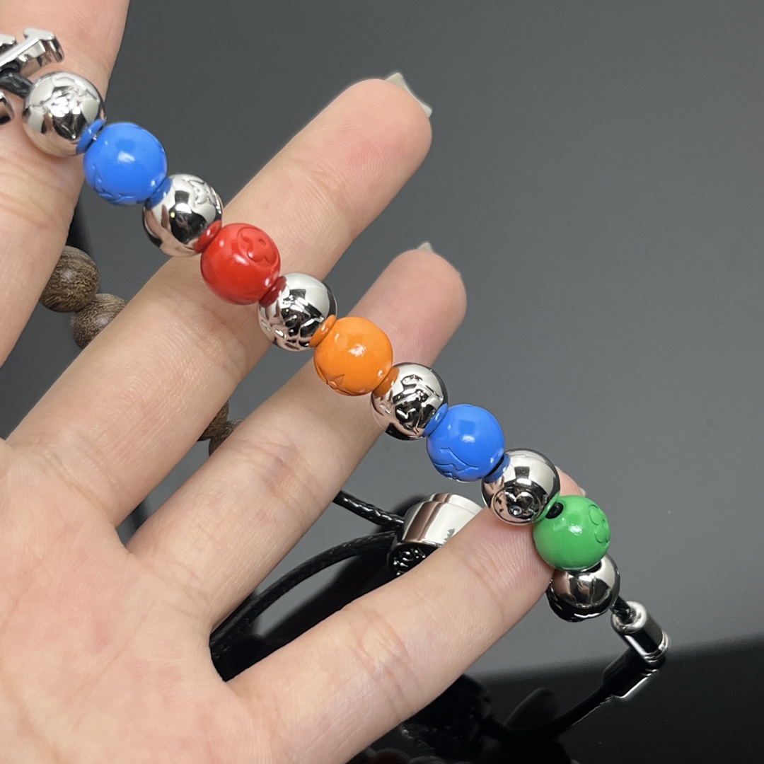 Louis Vuitton Pullable LV Surfin' Beads Bracelet - Best Replica Jewelry™