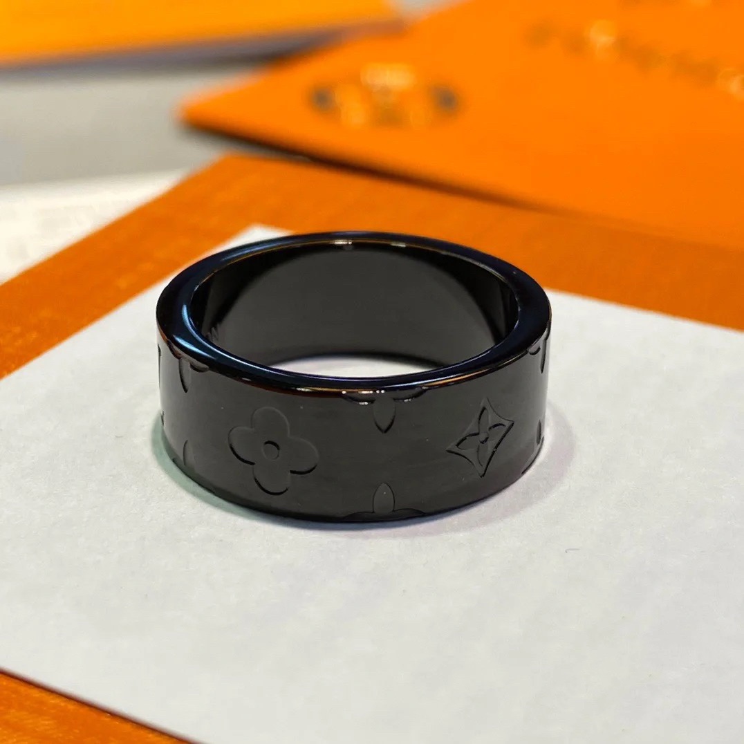 Louis Vuitton Debossed Monogram Men's Ring - Best Replica Jewelry™
