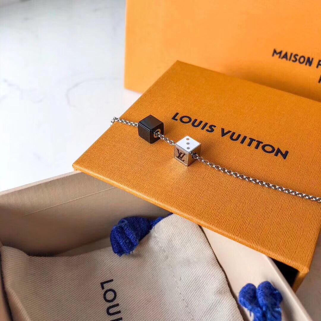 Louis Vuitton Dice Pendant Necklace - Best Replica Jewelry™