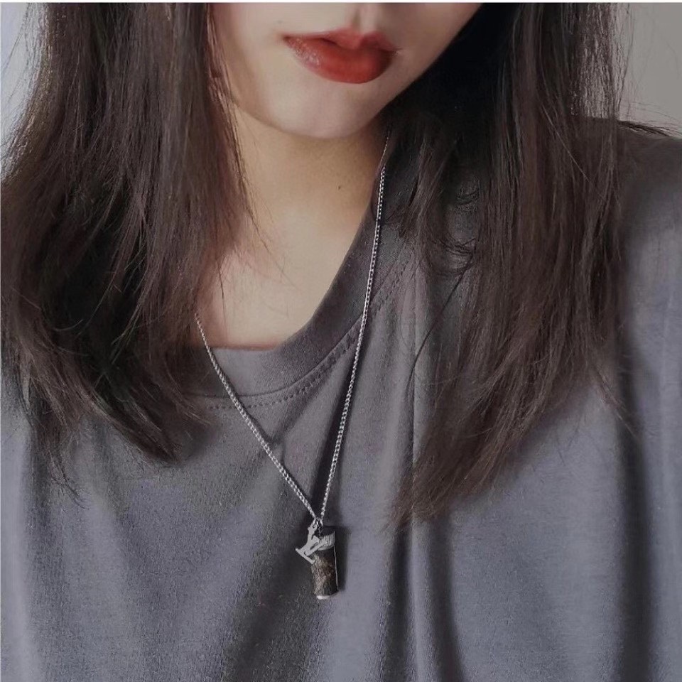 Louis Vuitton Perfume Bottle Necklace - Best Replica Jewelry™