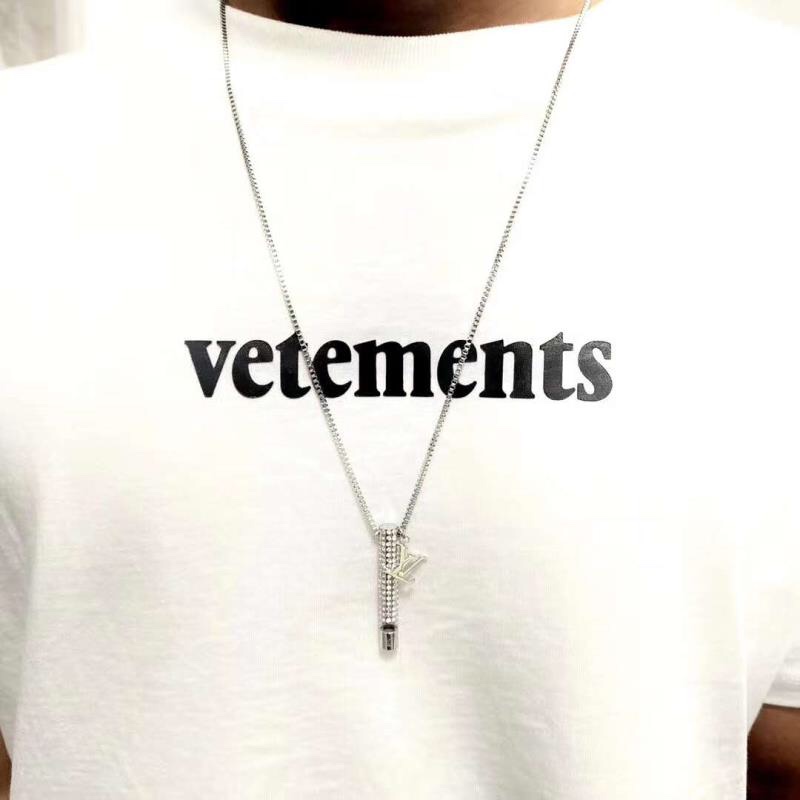 Louis Vuitton Diamond Whistle Pendant Necklace - Best Replica Jewelry™