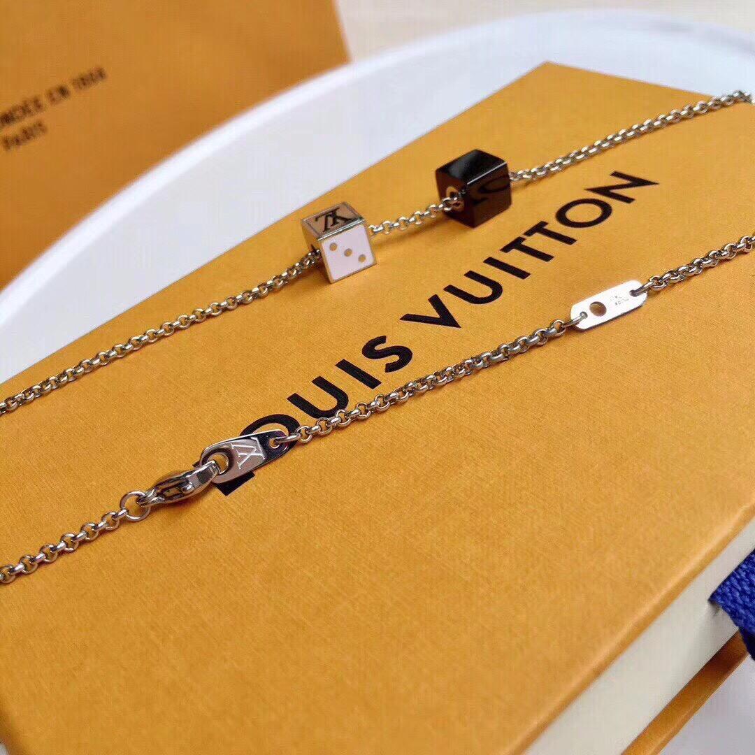 Louis Vuitton Dice Pendant Necklace - Best Replica Jewelry™