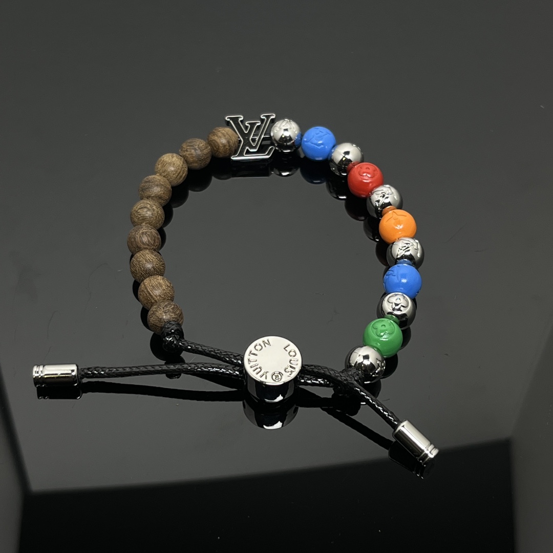 Louis Vuitton Pullable LV Surfin' Beads Bracelet - Best Replica Jewelry™