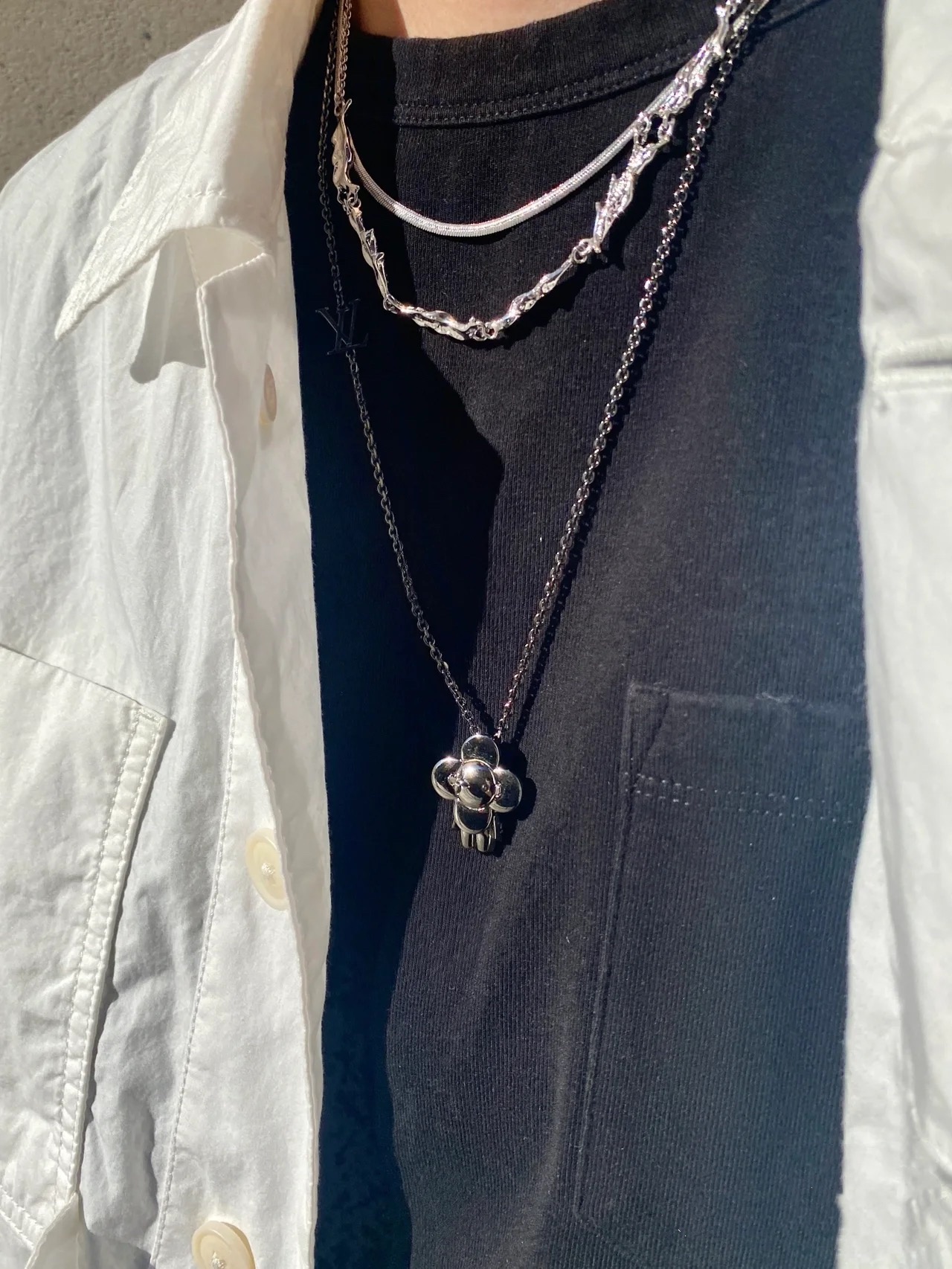 Louis Vuitton Vivienne Pendant Necklace - Best Replica Jewelry™