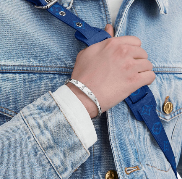 Louis Vuitton Open Cuff Bangle Monogram Bracelet - Best Replica Jewelry™