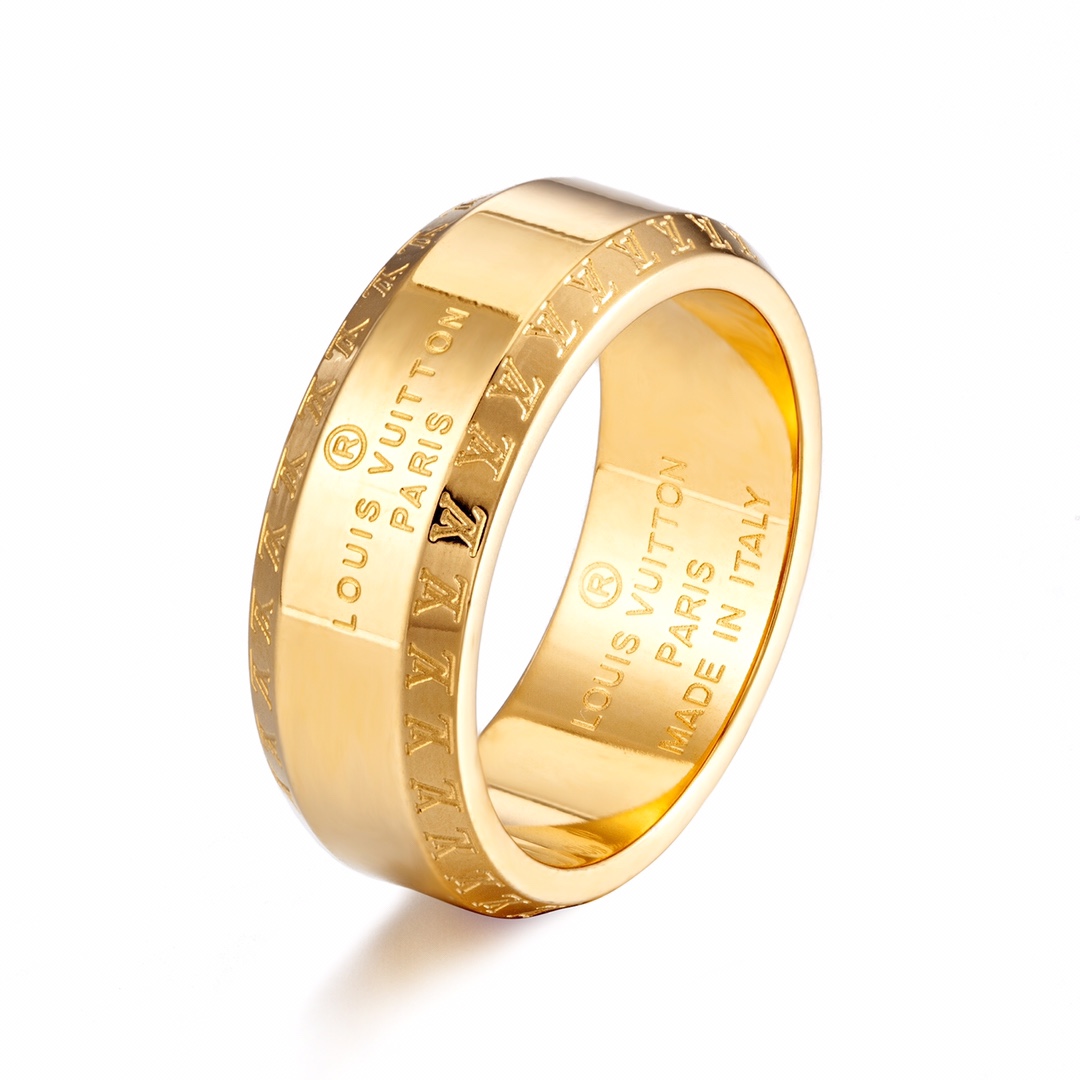 Louis Vuitton Unisex Wide Ring - Best Replica Jewelry™