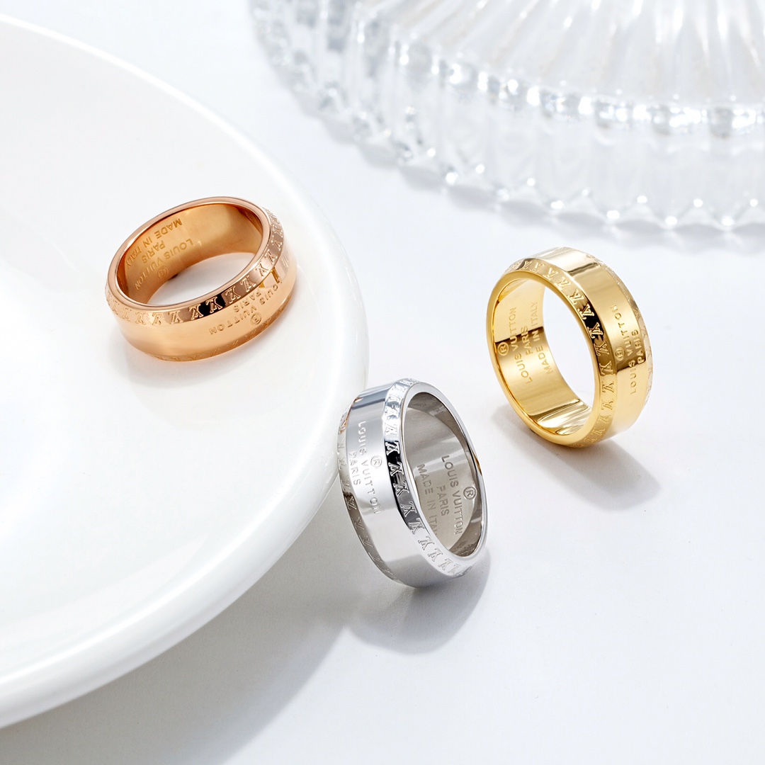 Louis Vuitton Unisex Wide Ring - Best Replica Jewelry™