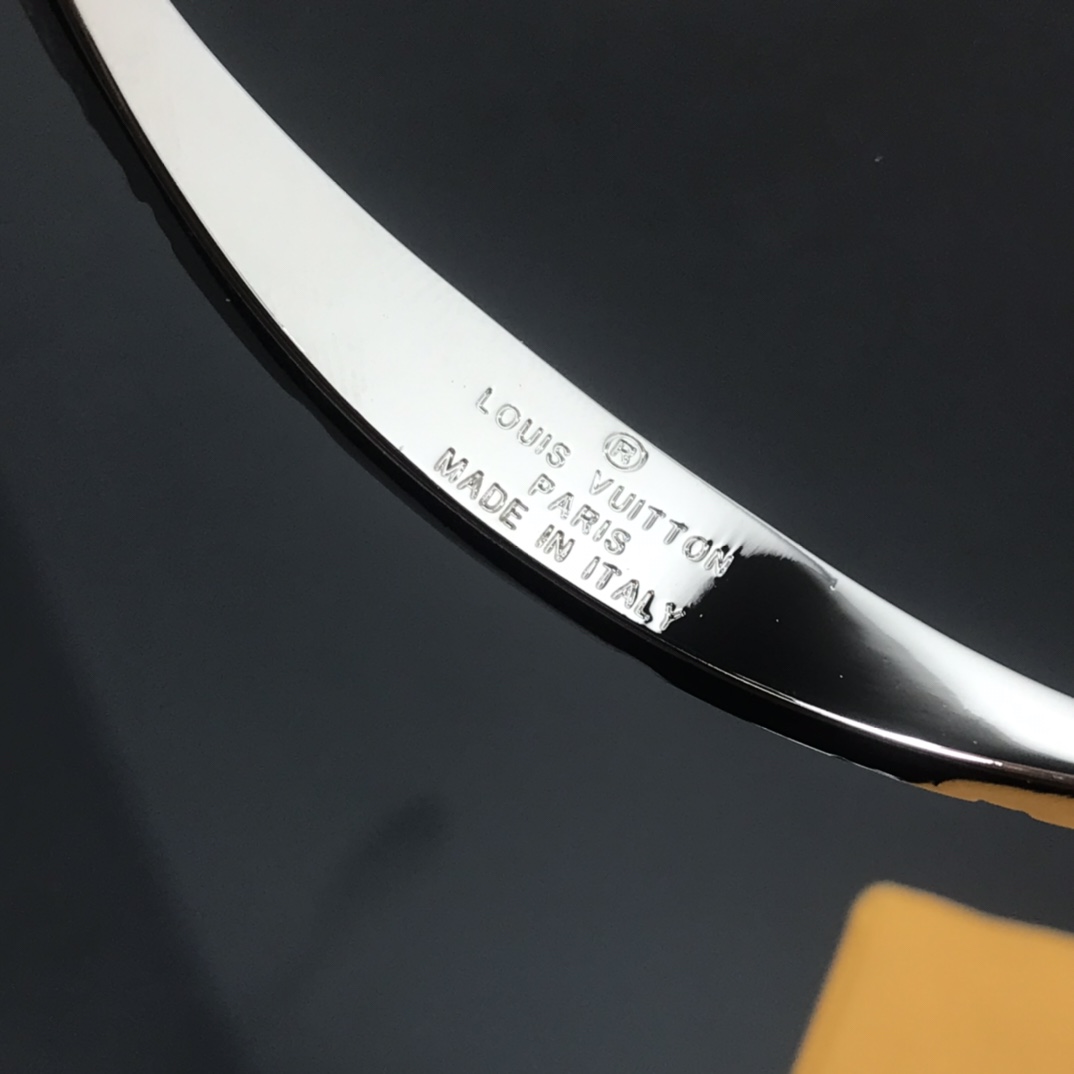 Louis Vuitton Open Cuff Bangle Monogram Bracelet - Best Replica Jewelry™