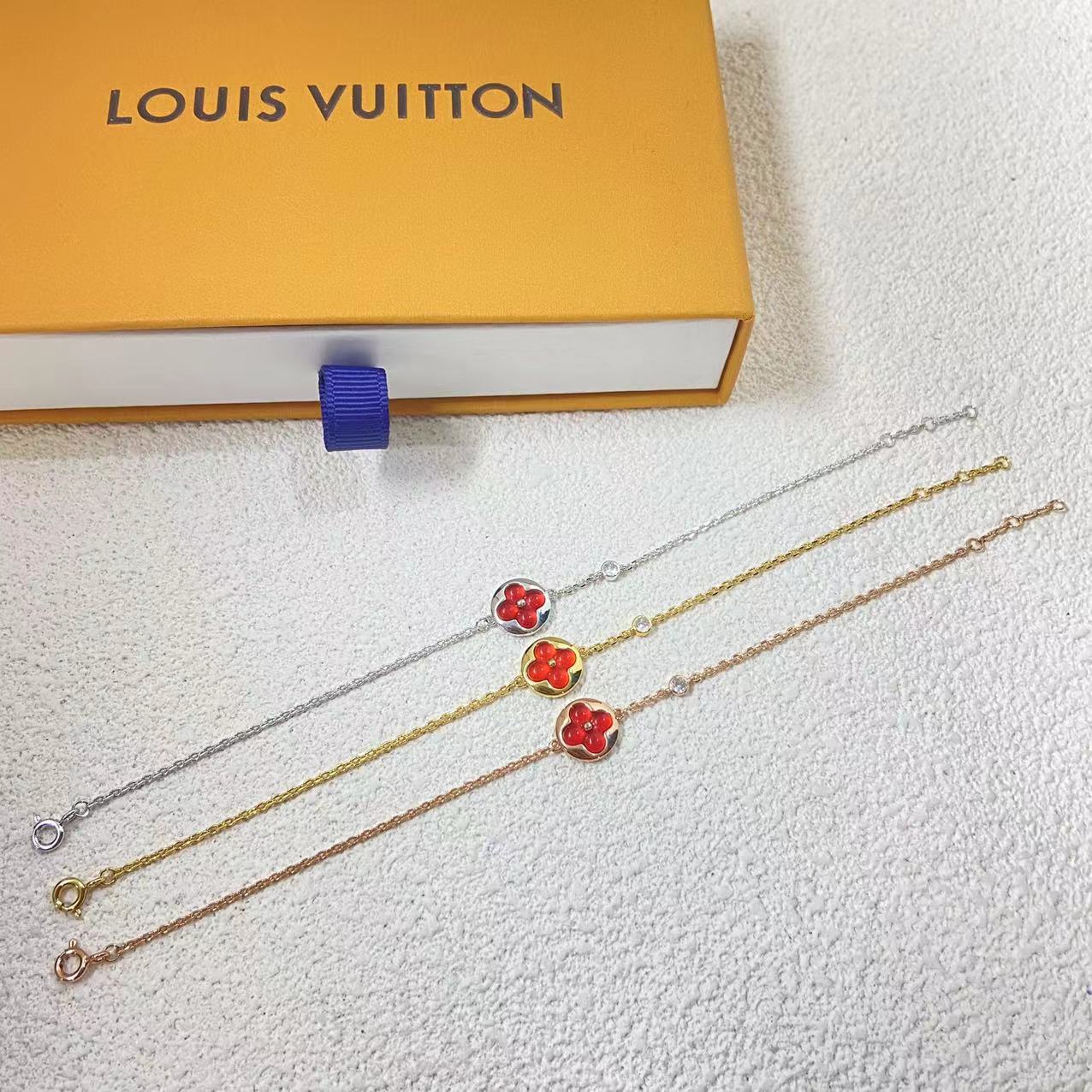 Louis Vuitton New Style Sun Blossom 1 Motif Bracelet - Best Replica Jewelry™