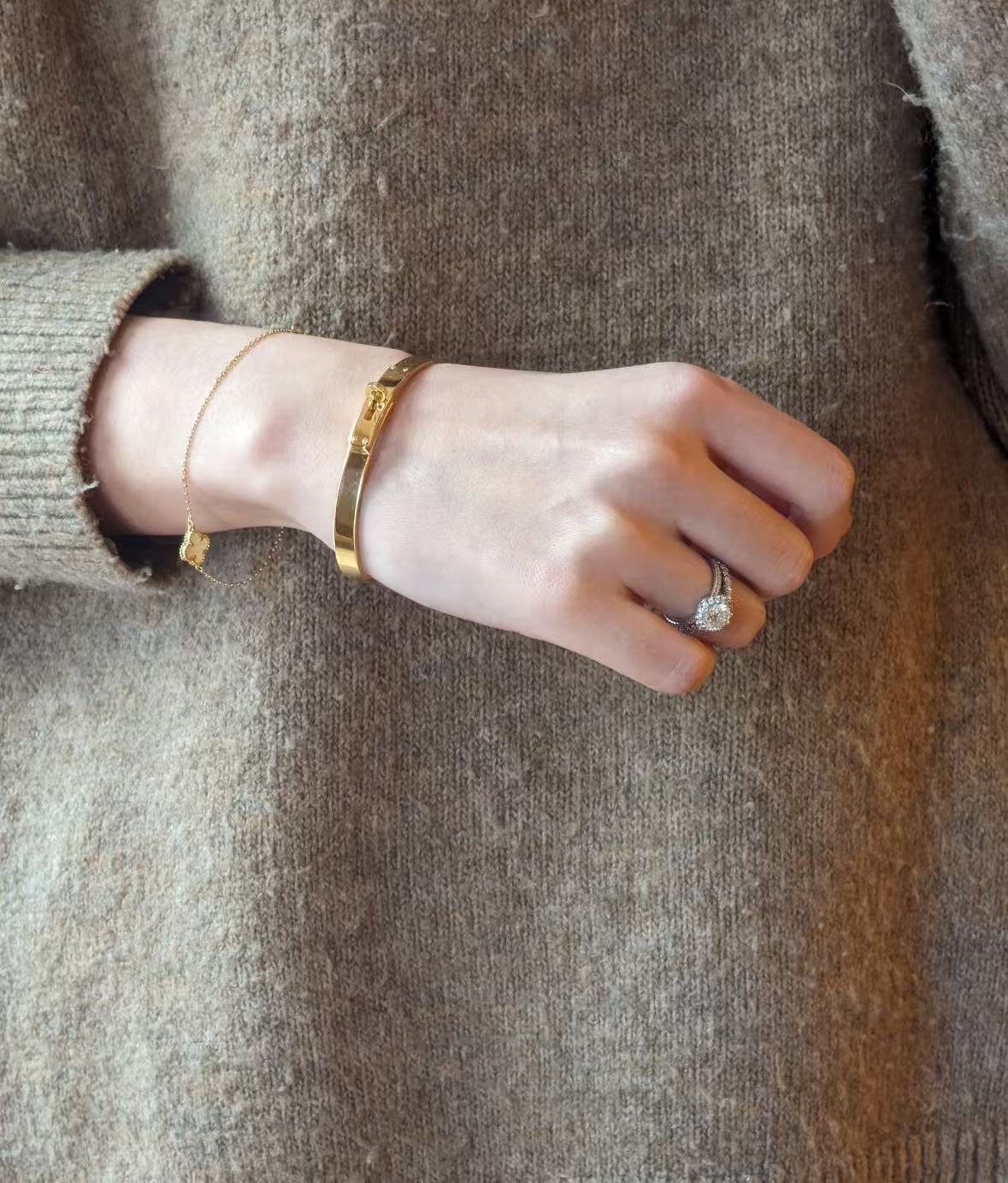 Hermes Minimalist Bangle Bracelet - Best Replica Jewelry™