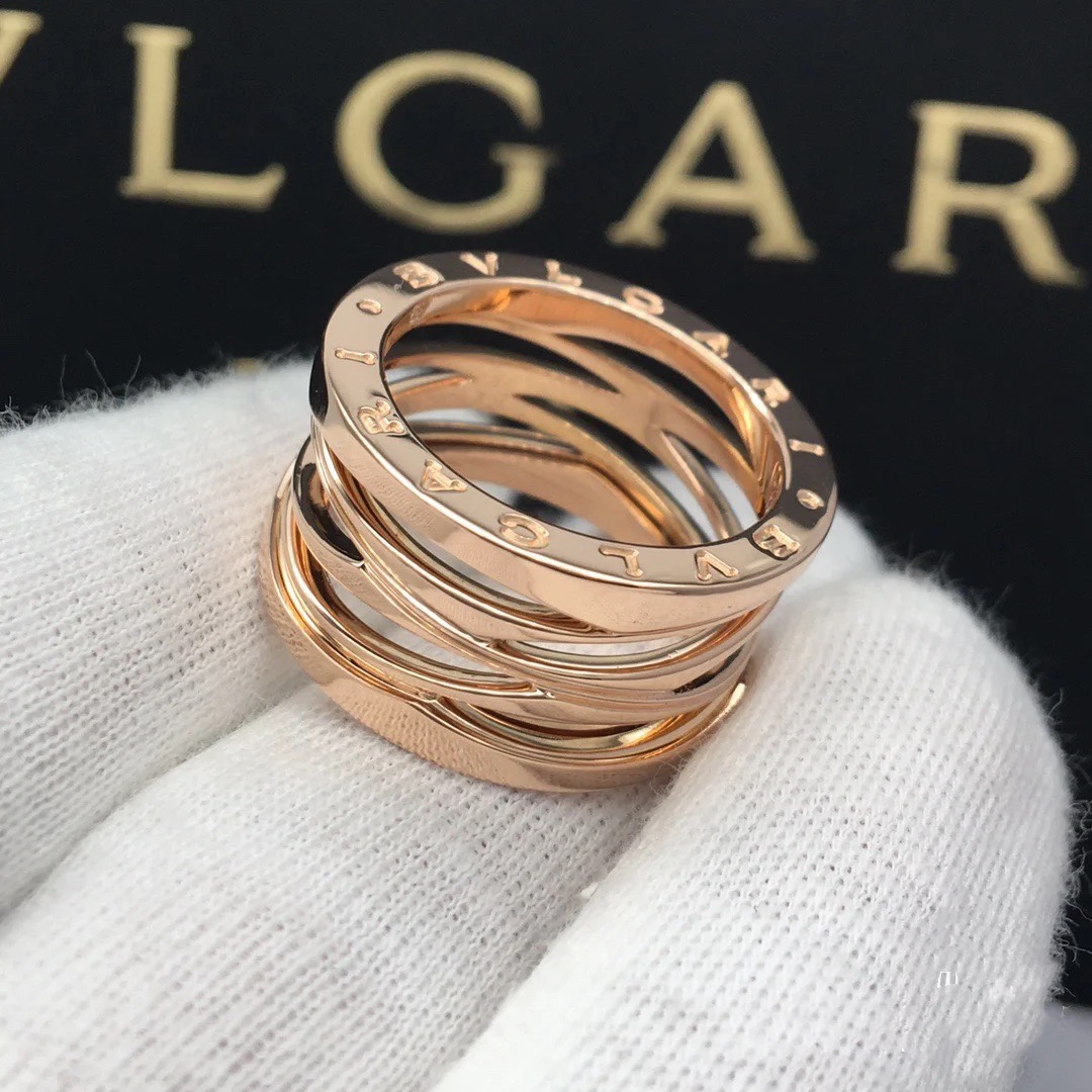 Bvlgari Wide Band Hollow B.zero1 Ring - Best Replica Jewelry™